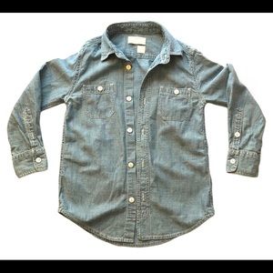 J CREW CREWCUTS | Boys chambray shirt